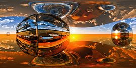 Ruimte tijd continuüm van Max Steinwald