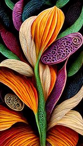Abstrakte Blumen