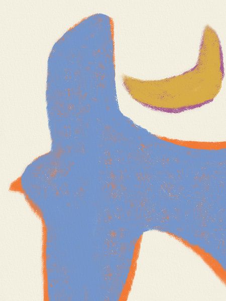 Organisch pastelvormig arrangement van Little Dean