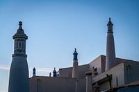 Traditional Portuguese Moorish Chimneys