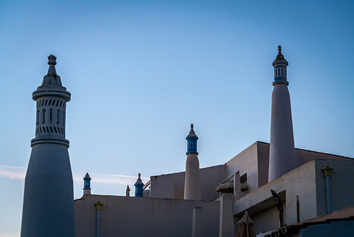 Traditional Portuguese Moorish Chimneys