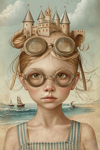 Sandcastle by Mirjam Duizendstra