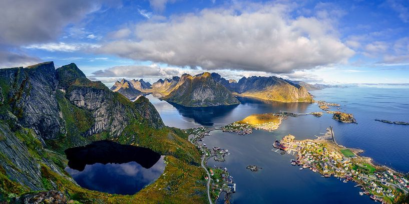 Reinebringen Panorama Lofoten par Achim Thomae Photography