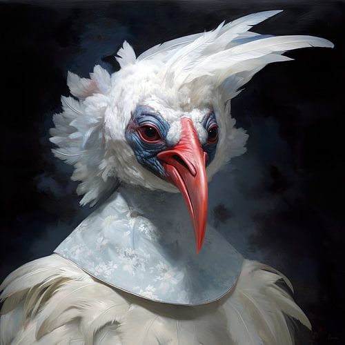 Surrealistische vogel