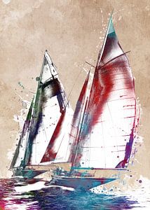 Segelsport Kunst #Segeln