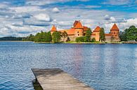 Trakai Island Castle, Lithuania by Gunter Kirsch thumbnail