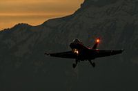 F-18 Atterrissage de nuit