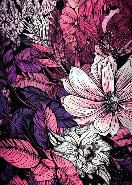 Meadow pattern 62 #nature by JBJart Justyna Jaszke
