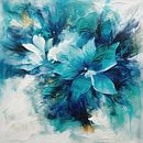 Blauwe bloem van Bert Nijholt thumbnail