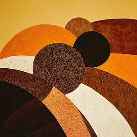 Africa abstract 9 by Bert Nijholt