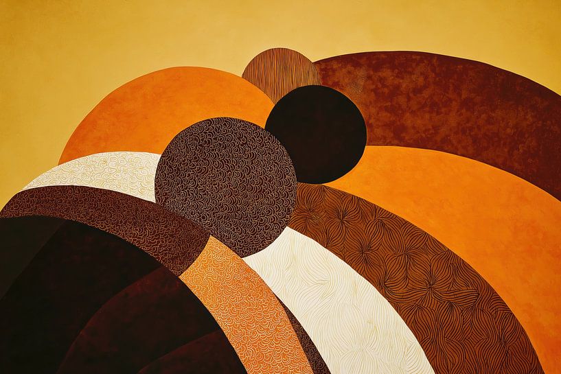 Africa abstract 9 by Bert Nijholt