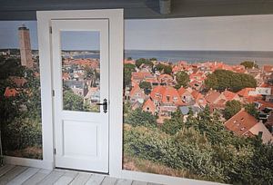 Uitzicht op West-Terschelling en de Brandaris