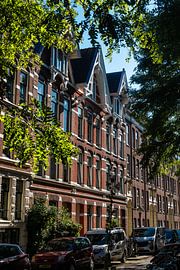 Fassade der Blasiusstraat (Amsterdam) von Maxwell Pels