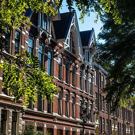 Facade Blasiusstraat (Amsterdam) by Maxwell Pels