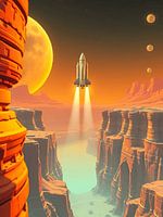 Vertical Rocket Launch