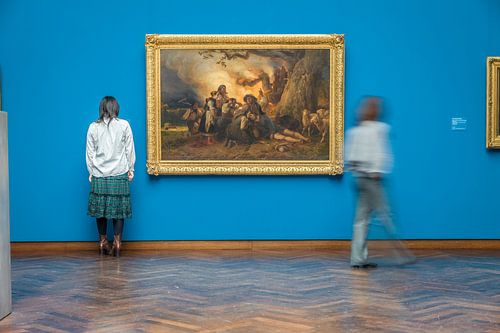 Schilderij van Jacob Becker in het Städel Museum, Frankfurt