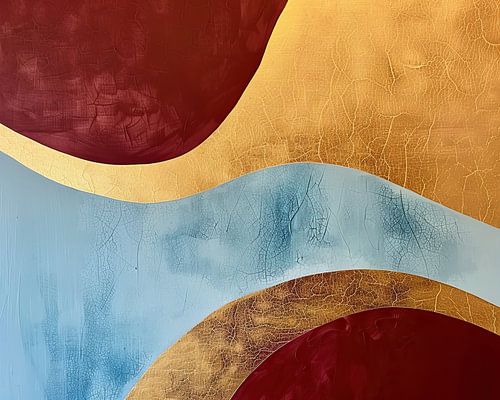 Formes abstraites colorées