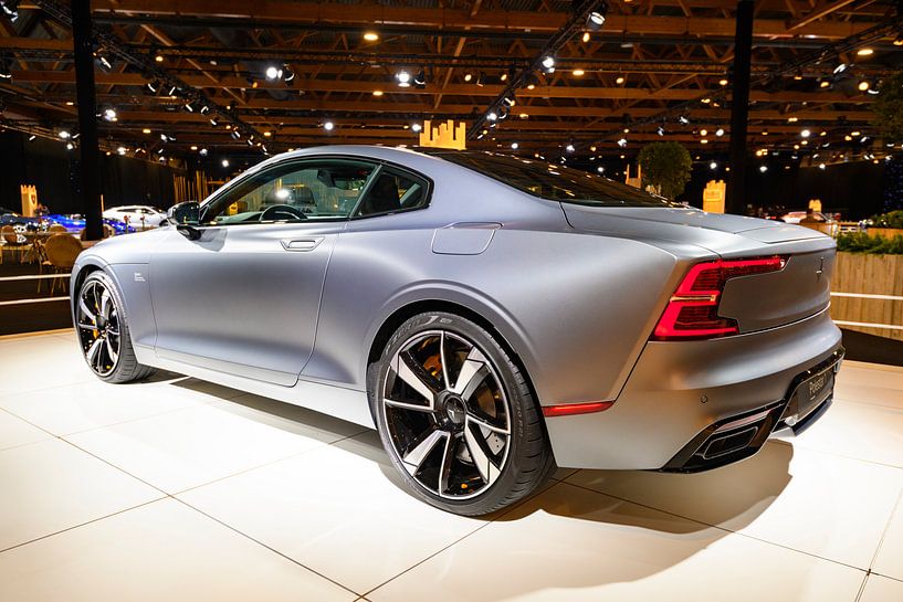 Polestar 1  2-door hybrid sports car coupe in matte grey by Sjoerd van der Wal Photography