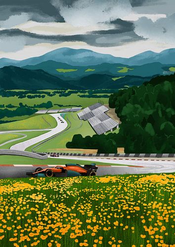 Race track Austria by Goed Blauw