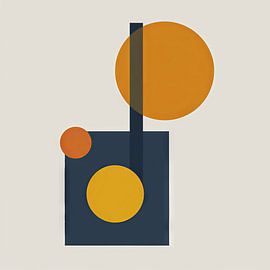 Colours and structures by Poster Art Shop