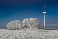 Windmühle beim Bauernhof