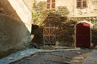 Nauw steegje op Corsica