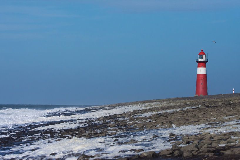 The small lighthouse of Westkapelle by Robbert De Reus