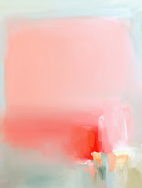 Pink and Coral Color Study by Mosaic Dialogue