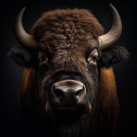 Bison portret