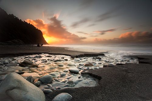 Sonnenuntergang Küste Neuseeland