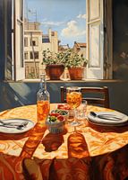 Een zomerse tafel