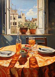 A summer table by studio snik.