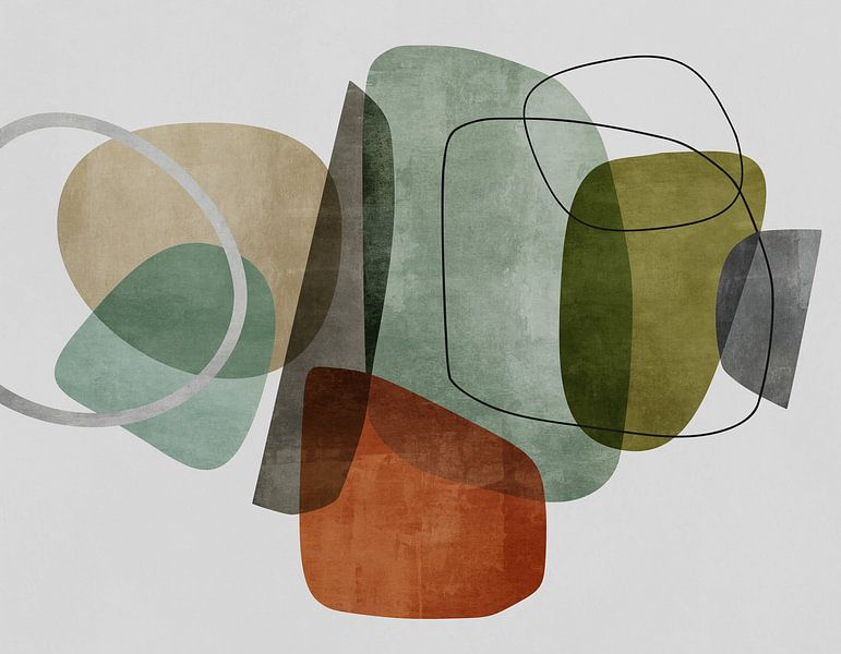 Overlapping Parts by Angel Estevez