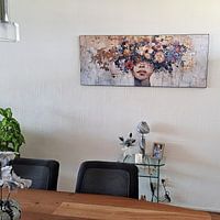Klantfoto: Vrouw van ARTEO Schilderijen, als ArtFrame