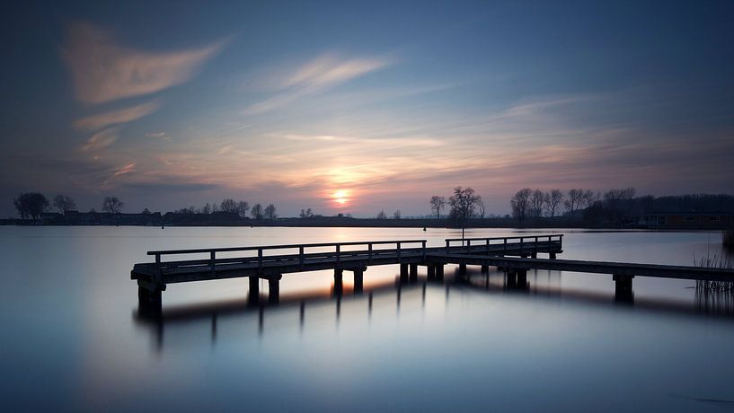 Sunset jetty #01 by Gerhard Niezen Photography