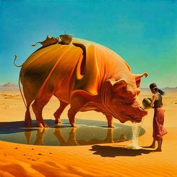 Das 5-Topf-Biest aus der Wüste von Digital Art Nederland