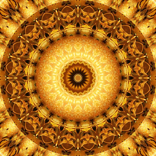 Mandala poussière d'étoiles par Christine Bässler