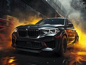 BMW X5M Competition van Tim Kunst en Fotografie thumbnail