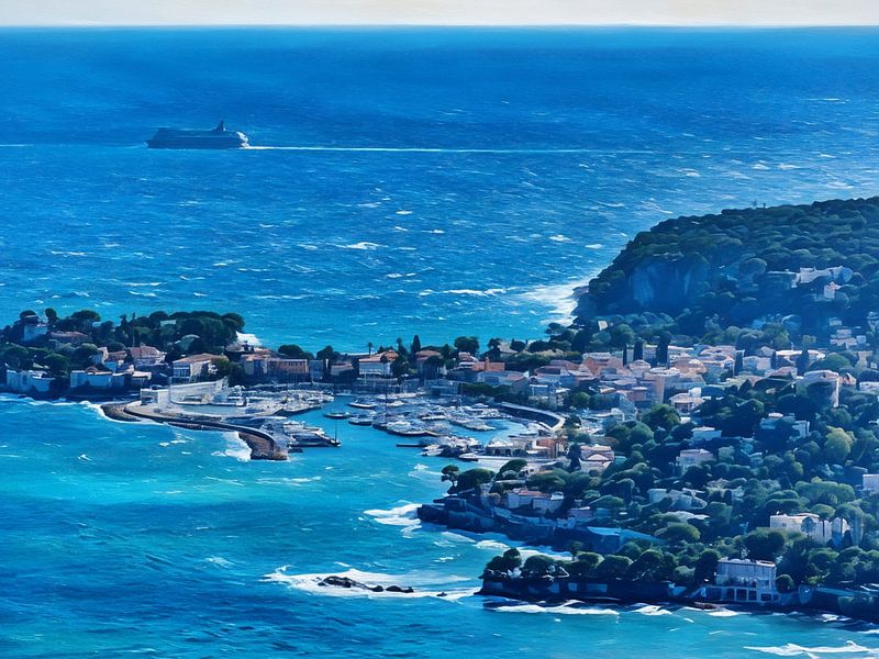 Hafenträume an der Côte d'Azur von Sergio Pazzano