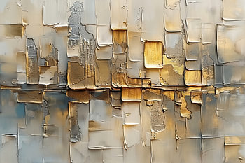 Reflet d'or abstrait | Riff d'or urbain
