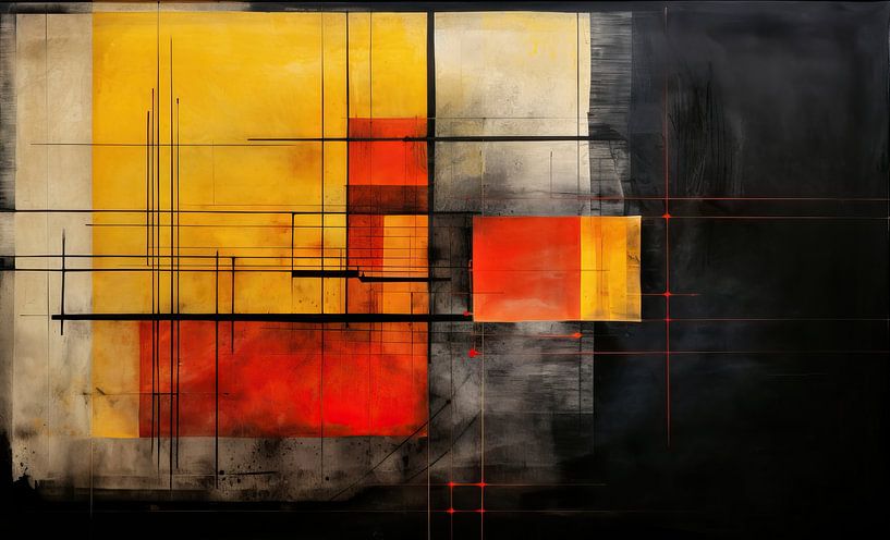 Géométrie abstraite par Peinture Abstraite