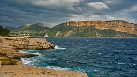 Blick auf das Cap Canaille an der Côte d'Azur von Tanja Voigt