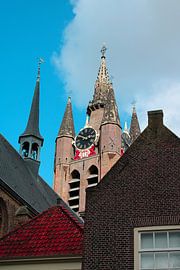 Old Church in Delft by Sharona de Wolf