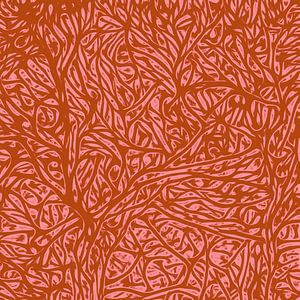 Marokkanischer Sommer Safran Terrakotta Rot