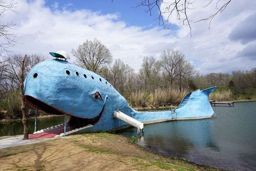 La baleine bleue à Catoosa par Tineke Visscher