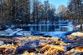 Winter zweden 09 van Geertjan Plooijer