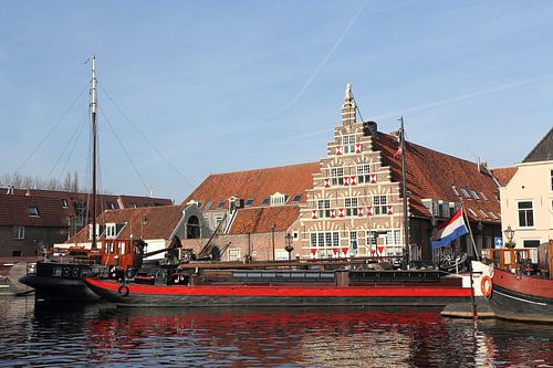 Stadstimmerwerf aan het Galgewater in Leiden