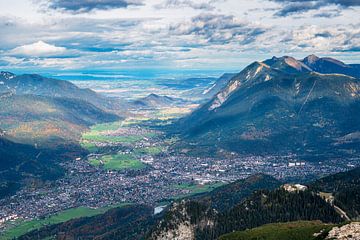 ALPSPITZE 2628m Garmisch-Partenkirchen von Tim Lee Williams