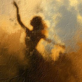 Nach der Morgensonne greifen von Geert Van Baelen