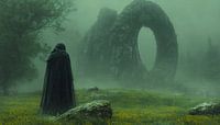 Gate of the spirits in the cloud forest